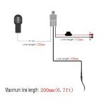 LED Light Bar Wiring Harness Kit for ATVs