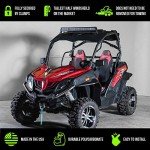TerraRider Half UTV Windshield for CF Moto ZForce