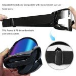 ATV & Dirt Bike Goggles - 2-Pack Safety Set