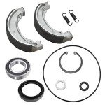 Rear Brake Drum Shoes Kit for Honda Recon 250