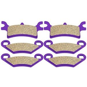 Polaris Sportsman 500 Front and Rear Brake Pads