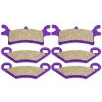 Polaris Sportsman 500 Front and Rear Brake Pads