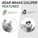 Yamaha ATV Rear Brake Caliper & Pads Set