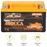Weize 12V Lithium Battery for ATV, UTV, Motorcycle