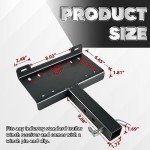 Universal 2" Winch Hitch Mounting Plate for ATVs