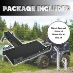 Universal 2" Winch Hitch Mounting Plate for ATVs