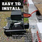 Universal 2" Winch Hitch Mounting Plate for ATVs