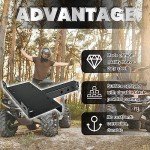 Universal 2" Winch Hitch Mounting Plate for ATVs