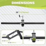 KUAFU ATV/UTV Adjustable Manual Implement Lift