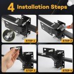 Spare Tire Carrier for Trailers and Boats