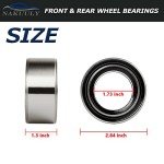 Nakuuly ATV Wheel Bearings for Polaris RZR