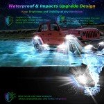 Bluetooth RGBW Rock Lights for ATV & Trucks