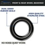 Nakuuly ATV Wheel Bearings for Polaris RZR