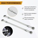 Newsmarts 310mm ATV Tie Rod & Ball Joint Kit