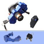 Universal Heavy Duty ATV Handlebar Lock (Blue)