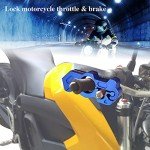 Universal Heavy Duty ATV Handlebar Lock (Blue)