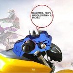 Universal Heavy Duty ATV Handlebar Lock (Blue)