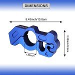 Universal Heavy Duty ATV Handlebar Lock (Blue)