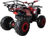 125cc ATV with Reverse, LED Lights & Wide Tires