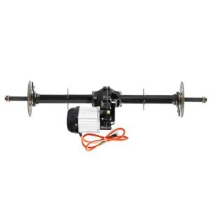 TDPRO 40" Rear Axle Assembly Kit with Motor