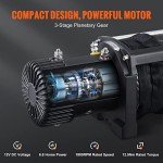 VEVOR 13000lb Electric Winch for ATV and Truck