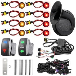 Universal ATV Turn Signal Kit with Horn and Lights