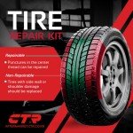 Heavy Duty Tire Plug Kit - 68pcs Universal Repair