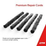 Heavy Duty Tire Plug Kit - 68pcs Universal Repair