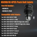 Heavy Duty Ball Joints for Polaris RZR 1000
