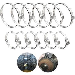 Universal Adjustable CV Boot Clamps, 12PCS Set