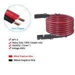 16FT Heavy Duty SAE Extension Cable with Adapter