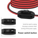 10Ft SAE Extension Cable with Cigarette Lighter Plug