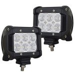 AUXTINGS 18W LED Off-Road Work Light Bar (2-Pack)