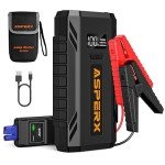 2000A Portable Car Jump Starter with LCD Display