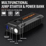 2000A Portable Car Jump Starter with LCD Display