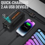 2000A Portable Car Jump Starter with LCD Display