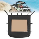 KEMIMOTO Waterproof Soft Canvas Roof for Polaris RZR