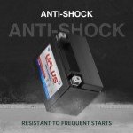 UPLUS YTX9-BS Sealed AGM Battery for ATV/Scooter