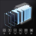 UPLUS YTX9-BS Sealed AGM Battery for ATV/Scooter