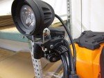 Adjustable Clamp Mount for ATV Lights and Devices