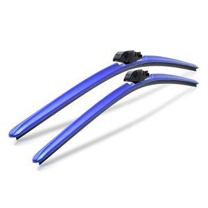 Clix 22" Blue All-Weather Wiper Blade Set