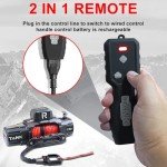 RUGCEL 13500lb Waterproof Electric Winch with Remote