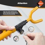 Universal Steel Steering Wheel Lock with 3 Keys