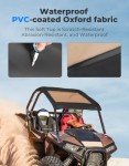 KEMIMOTO Waterproof Soft Canvas Roof for Polaris RZR