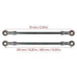 Adjustable Steering Shaft Tie Rod Ball Joint Pair