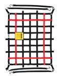 Orion Motor Tech Heavy Duty Cargo Net 3.5'x4.2