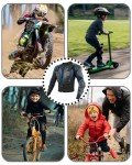 Kids Dirt Bike Jacket with Armor Protection