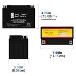 Mighty Max Battery YTX9-BS Replaces Honda ATV TRX300EX TRX400EX 300EX 400EX CBR900R RR