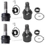 Detroit Axle 4WD Ball Joints Set for Ford