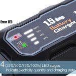 Smart 12V Battery Charger and Maintainer